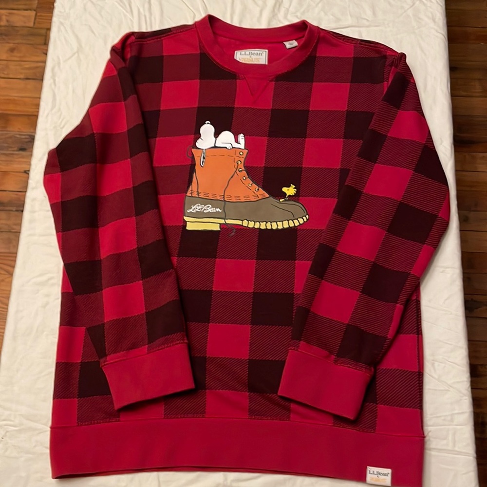Kids L.L. Bean x Peanuts Crew Sweatshirt
